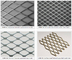 Perforated Diamond Expanded Metal Aluminium Mesh With Customized Size
