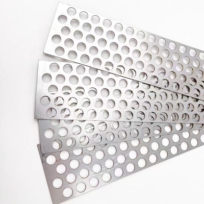 6mm Perforated  Stainless Steel Filter Mesh With  ISO9001 Certification